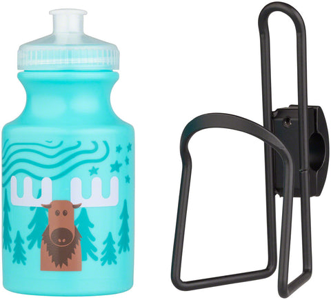 MSW Kids Water Bottle and Cage Kit Moose w Cage