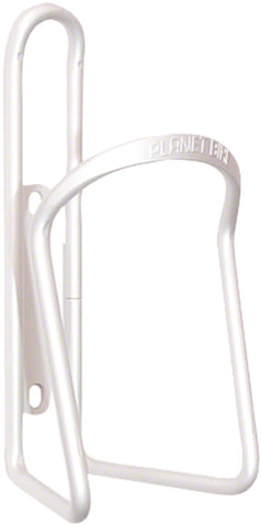 Planet Bike Alloy 6.2mm Water Bottle Cage White