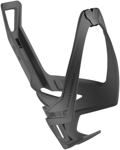 Elite Cannibal XC Skin Water Bottle Cage Black/Black Graphic