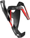 Elite Vico Carbon Water Bottle Cage Matte Black/Red