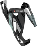 Elite Custom Race Plus Water Bottle Cage Glossy Black/Green