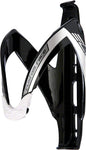 Elite Custom Race Water Bottle Cage Gloss Black/White