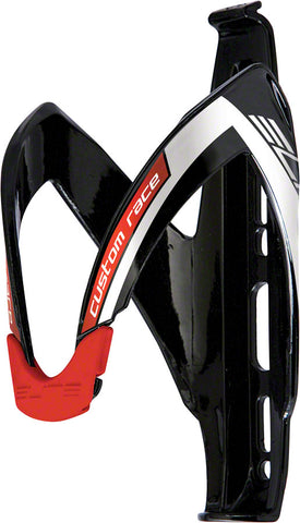 Elite Custom Race Water Bottle Cage Black/Red