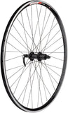 Sta-Tru Double Wall Rear Wheel - 700c QR 10 x 130mm HG 8/9/10-Speed Black