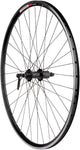 Sta-Tru Double Wall Rear Wheel - 700c QR 10 x 130mm HG 8/9/10-Speed Black