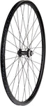 Quality Wheels Grail MK3 Front Wheel - 700 QR x 100mm Center-Lock 32H Black