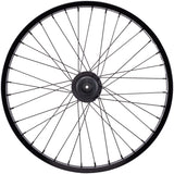 Eclat E440 Rear Wheel - 20 14 x 110mm Rim Brake Freecoaster Black Clincher