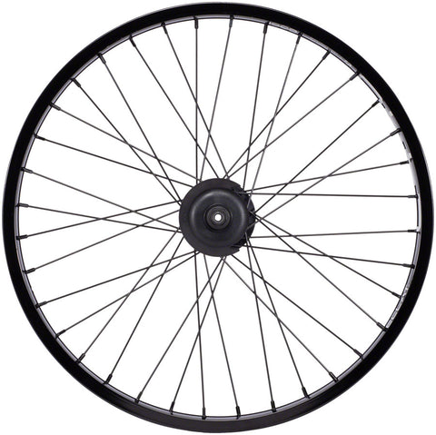 Eclat E440 Rear Wheel - 20 14 x 110mm Rim Brake Freecoaster Black Clincher