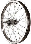 StaTru Single Wall Rear Wheel 16 3/8 x 110mm Coaster Brake Freewheel Silver