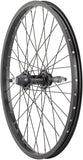 StaTru Single Wall Rear Wheel 20 Bolt On 3/8 x 135mm Rim Brake Freewheel