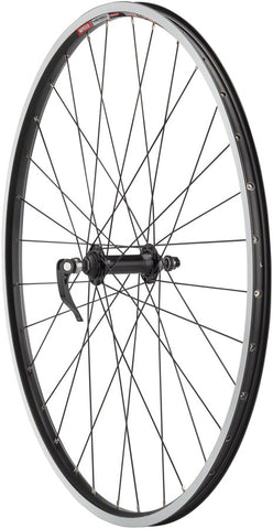 StaTru Double Wall Front Wheel 27.5 QR x 100mm Rim Brake Black Clincher