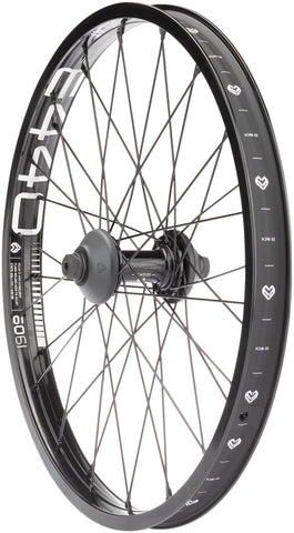 Eclat E440 Front Wheel 20 3/8 x 100mm Rim Brake Black Clincher