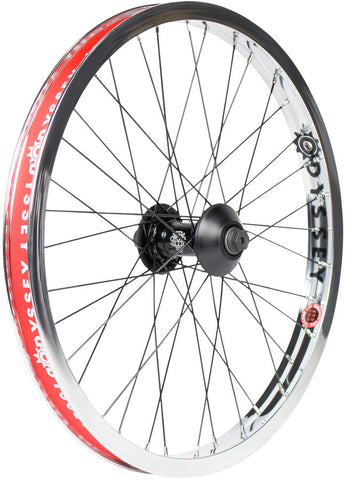 Odyssey Hazard Lite Front Wheel 20 3/8 x 100mm Rim Brake Chrome Clincher