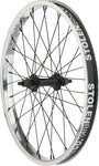 Stolen Rampage Front Wheel 20 3/8 x 100mm Rim Brake Polished Clincher