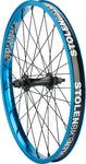 Stolen Rampage Front Wheel 20 3/8 x 100mm Rim Brake Blue Clincher