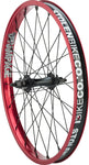 Stolen Rampage Front Wheel 20 3/8 x 100mm Rim Brake Red Clincher