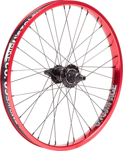 Stolen Rampage Rear Wheel 20 14 x 110mm Rim Brake Freecoaster Red