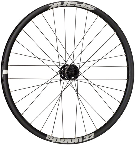 Spank Spoon 32 Front Wheel 26 20 x 110mm 6Bolt Black