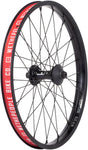 We The People Helix Front Wheel 20 3/8 x 100mm Rim Brake Black Clincher