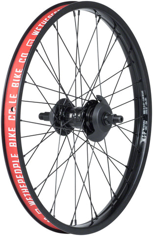 We The People Helix Rear Wheel 20 14 x 110mm Rim Brake LSD Cassette Black