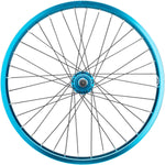 Salt Everest Rear Wheel 20 3/8 x 110mm Rim Brake Flip Flop Blue Clincher