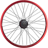 Salt Everest Rear Wheel 20 14 x 110mm Rim Brake Freecoaster Red Clincher