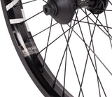 Eclat Bondi Front Wheel 20 3/8 x 100mm Rim Brake Black Clincher