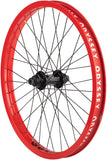 Odyssey Quadrant Front Wheel 20 3/8 x 100mm Rim Brake Black/Red Clincher