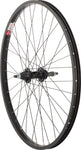 Sta-Tru Single Wall Rear Wheel - 24 3/8 x 135mm Rim Brake Freewheel Black