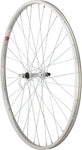 StaTru Single Wall Front Wheel 27 QR x 100mm Rim Brake Silver Clincher