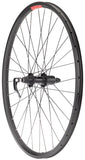 StaTru Double Wall Rear Wheel 26 QR 10 x 135mm HG 811 Speed Black