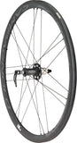 Campagnolo, Bora Ultra 35 Dark Tubular, Wheel, Front and Rear, 700C / 622, Holes: F: 18, R: 21, QR, F: 100, R: 130, Rim, Campagnolo, Set