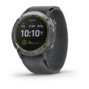 Garmin Enduro Watch Watch Color: Grey Wristband: Grey - Nylon 010-02408-00